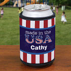 Personalized Made In The USA Can Wrap Koozie