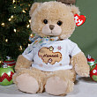Marshmallow &amp; Cocoa ©Ty Inc. "Bixby" Christmas Plush Teddy Bear 8214982