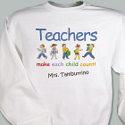 Make Each Child Count Teacher Sweatshirt