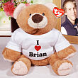 I Love You ©Ty Inc. "Slumbers" Teddy Bear