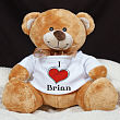 Personalized I Love You Teddy Bear
