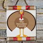 Welcome Turkey Personalized Slate Plaque