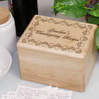 Engraved Thanksgiving Recipe Box