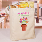 Personalized Lil' Bloomers Canvas Tote Bag 855802