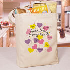 Loving Hearts Personalized Tote Bag 88942