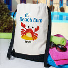 Personalized Beach Bum Sports Backpacks