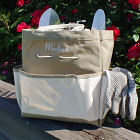 Embroidered Garden Tool Tote Bag