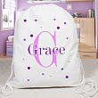 Personalized Polka Dot Sports Bag SP830652