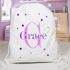 Personalized Polka Dot Sports Bag SP830652