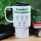 Personalized Golf Buddies Travel Mug