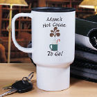 Hot Cocoa To Go Personalized Travel Mug T231800