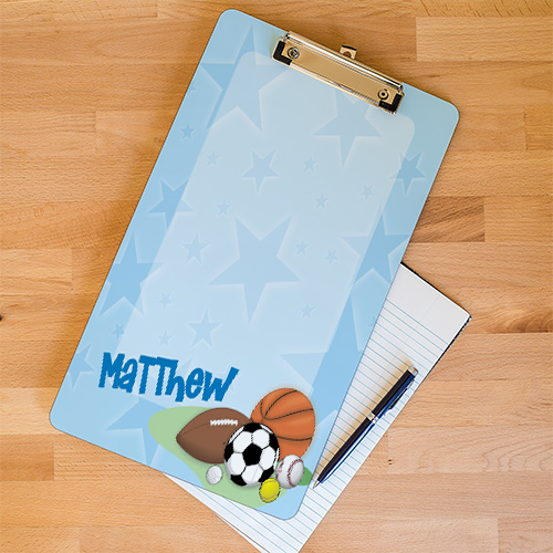 Sports Clipboard Personalized Sports Clipboard