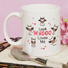 Look Whoo Loves Me Valentine Coffee Mug 232060
