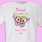 Butterfly Sweethearts Valentine T-shirt