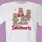 Candy Sweetheart Bears Valentine T-shirt
