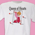 Queen of Hearts Valentine T-shirt