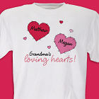 Loving Hearts Valentine T-shirt