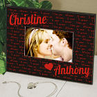 Personalized I Love You Printed Frame 449620