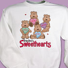 Candy Sweetheart Bears Valentine Sweatshirt