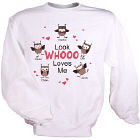 Look Whooo Loves Me Sweatshirt 53206x