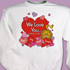 No Lion Valentine Personalized Sweatshirt