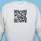 Personalized Barcode Scanner Sweatshirt