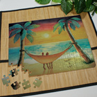 Personalized Beach Sunset Jigsaw Puzzle 652843