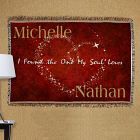 Personalized The One My Soul Loves Tapestry Throw Blanket