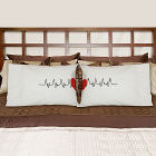 Heart Beats As One Personalized Pillowcase Set