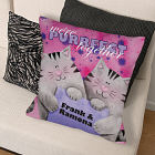 Personalized Purrfect Together Throw Pillow