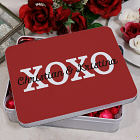 Personalized Hugs and Kisses Candy Hearts Tin U213122HC