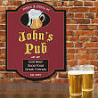 Cold Beer Pub Personalized Wall Sign 618085