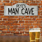 Personalized Man Cave Wall Sign