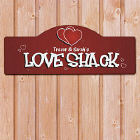 Love Shack Personalized Wall Sign