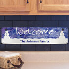 Personalized Holiday Wall Sign