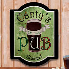 Personalized Old Irish Pub Wall Sign