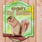 Personalized Nut House Wall Sign 638705
