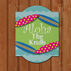 Personalized Summer Welcome Wall Sign