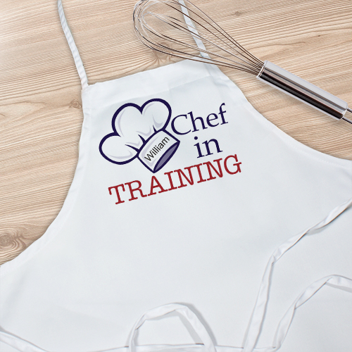 Personalized Chef in Training Youth Apron GiftsForYouNow