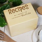 Engraved Kitchen Recipe Box 8538173