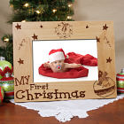 My First Christmas Picture Frame