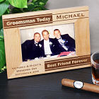 Personalized Groomsman Wood Picture Frame