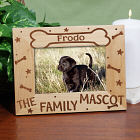 Personalized Family Mascot Wood Picture Frame