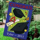 Personalized Graduation House Flag
