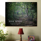 Personalized One Step Inspirational Wall Canvas 9128478