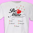 Be Mine Personalized T-shirt 3072X