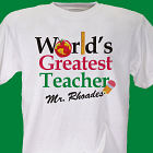 World's Greatest Teacher T-shirt