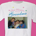Our Hearts Personalized Photo T-shirt