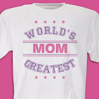 World's Greatest - Purple Personalized T-shirt