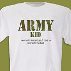 Personalized  Army Military T-shirt